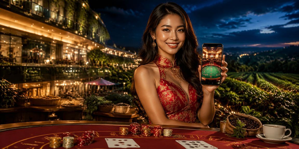 Người dùng tại bãi biển Đà Nẵng nạp tiền chơi jackpot qua ứng dụng mobile